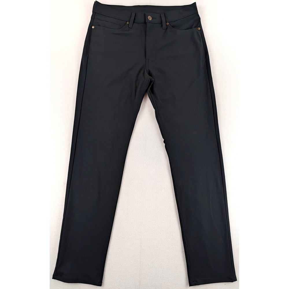 Levi's 511 Slim Fit Pants Mens 34x34 Black Engineered for Movement Stretch